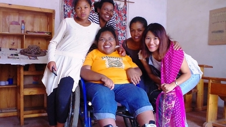 マダガスカルの障がい者を支えたい。彼女達の居場所を作ります！