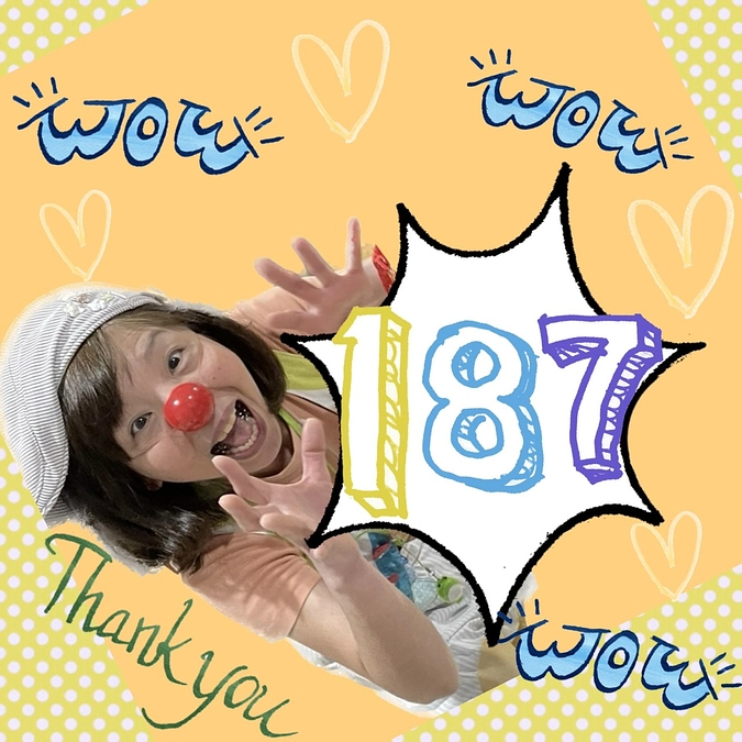 187って❣️すごーい❤️