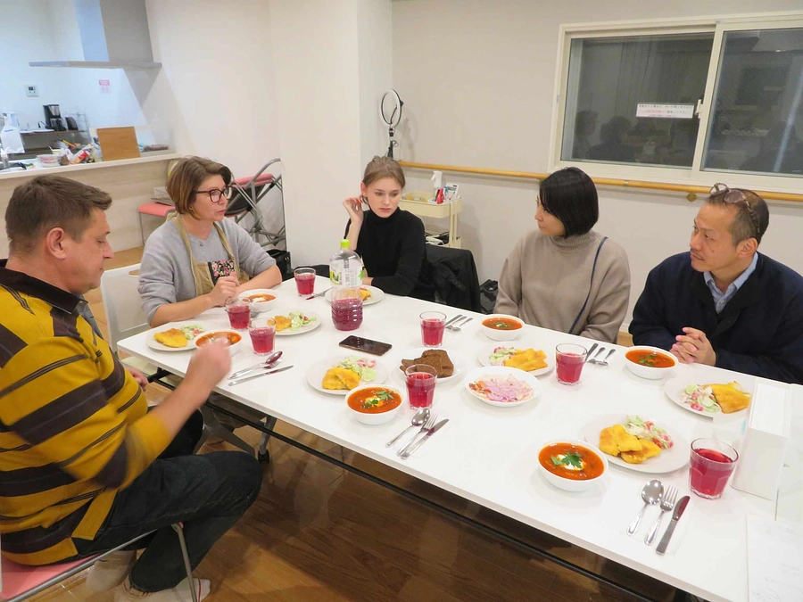 アンナさんの料理教室を開催しました！