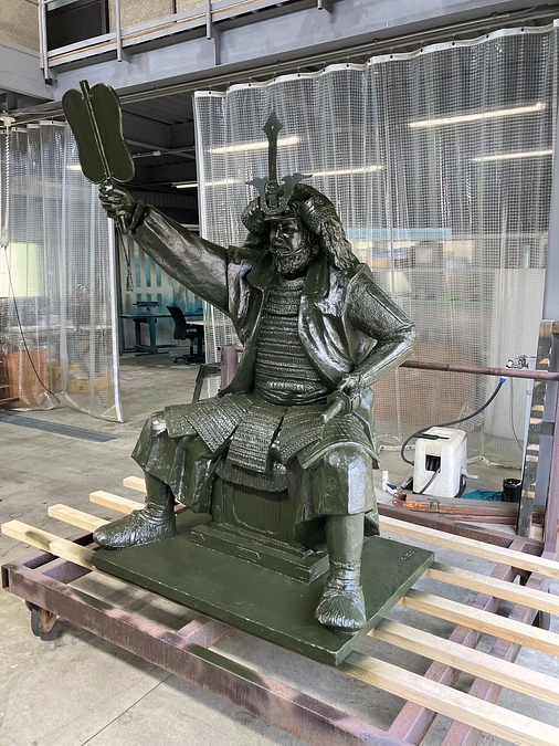 クラウドファンディングに挑戦！日本100名城郡山城に毛利元就の銅像を初の毛利元就銅像新設プロジェクト