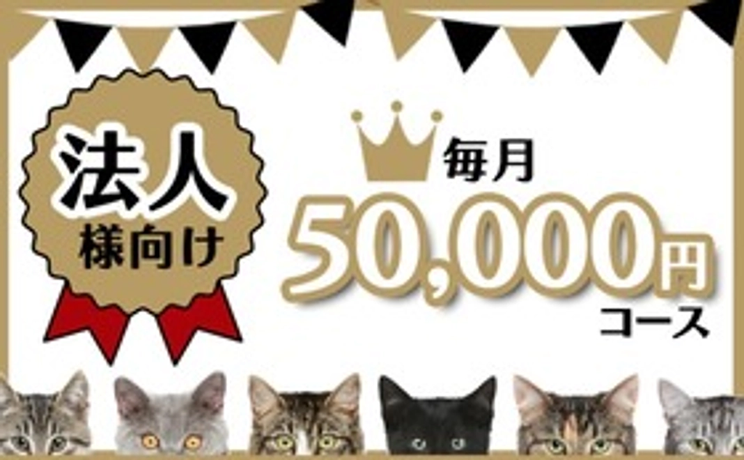 【法人様向け】50,000円コース
