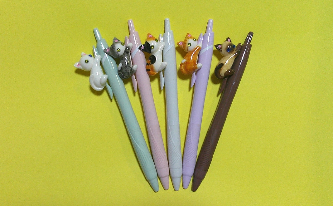 しっぽのおうちオリジナルにゃんこボールベン