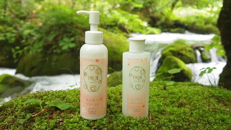 肌につけるだけで泡立つ洗顔!東北の自然素材で愛される化粧品を