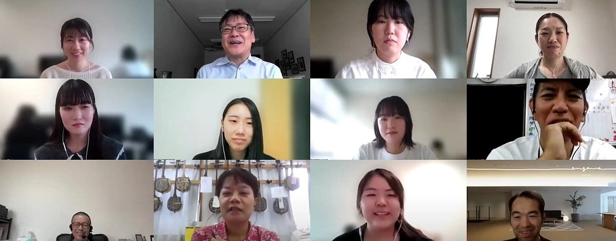 ミーティングしています！