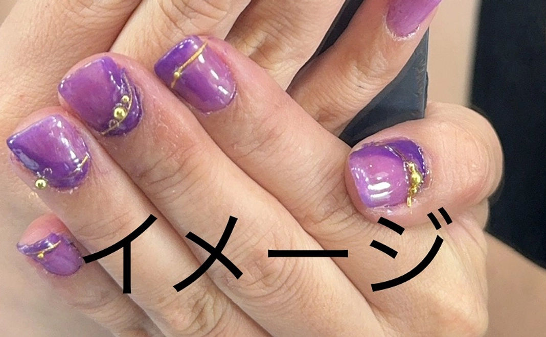 感謝カード&ネイルチップ