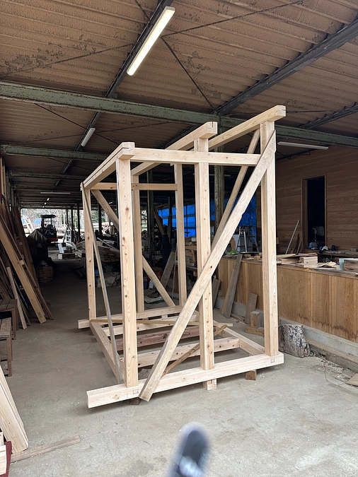 上棟しました！