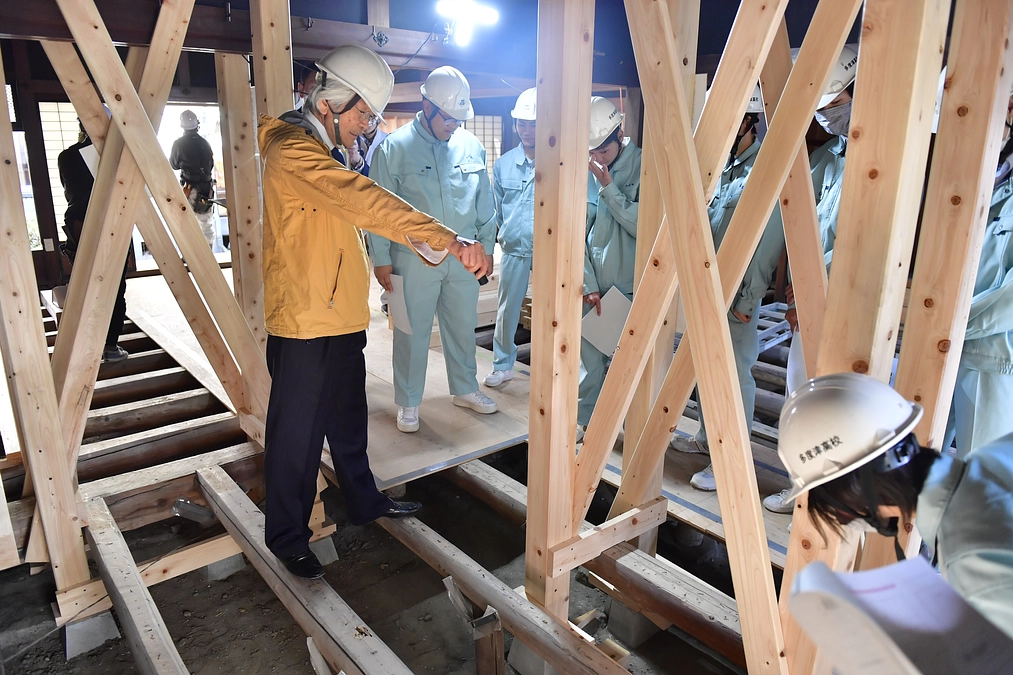 多度津高校発行：「旧合田家住宅NEWS」（令和6年1月号）