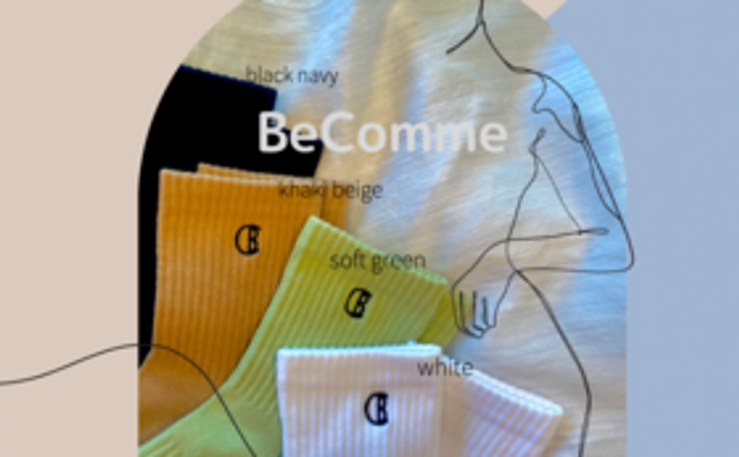 【購入支援+】BeComme応援プラン『つながる靴下』