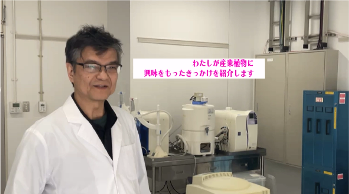 わたしが産業植物に興味をもったきっかけを紹介します！