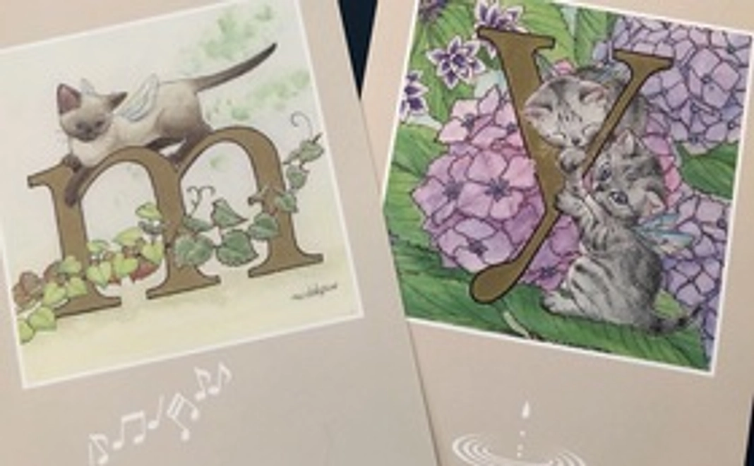 中島祥子さんのポストカード2枚