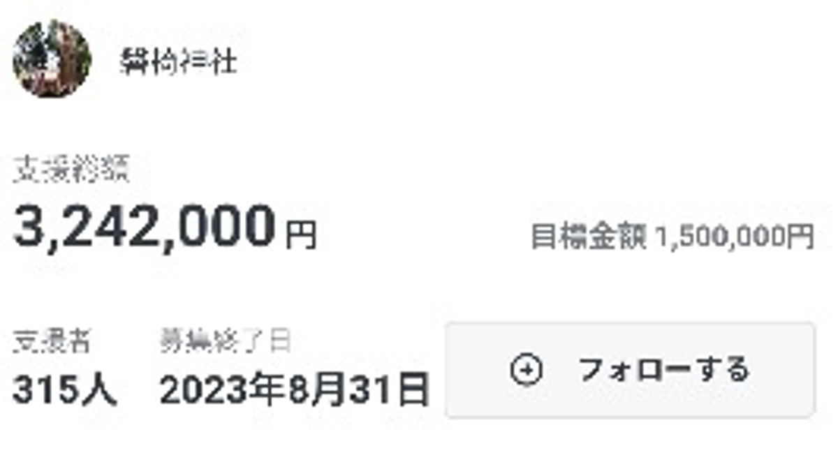 ネクストゴール達成しました。