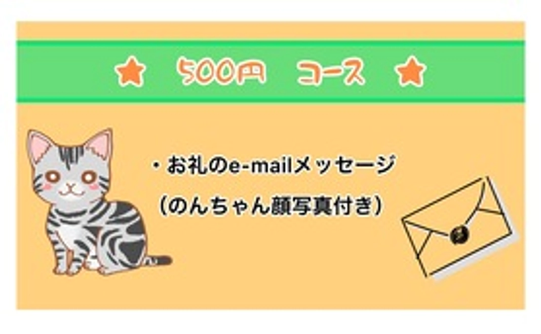 500円ご支援、誠にありがとうございます。