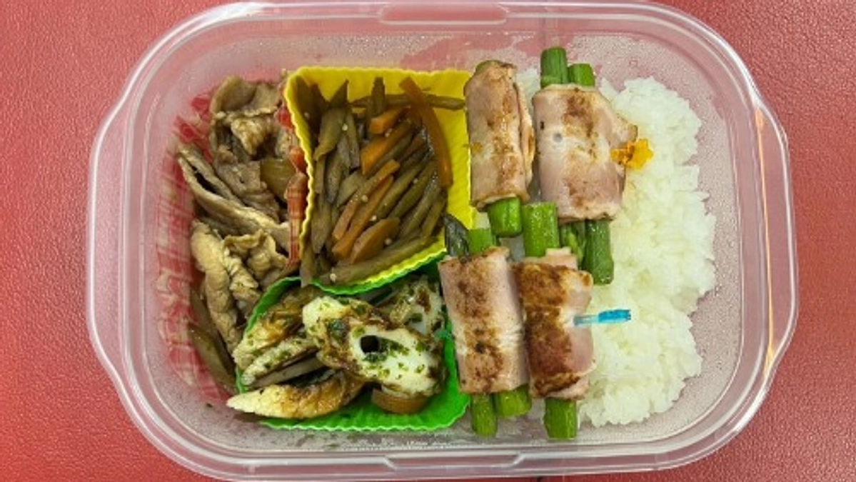 春キャンプ3日目お昼休憩🍱