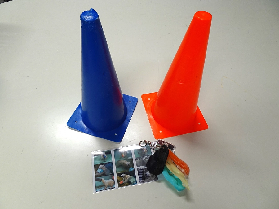 【リターン品発送】ホッキョクグマ使用済み遊具