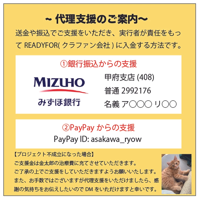 代理支援を開始しました