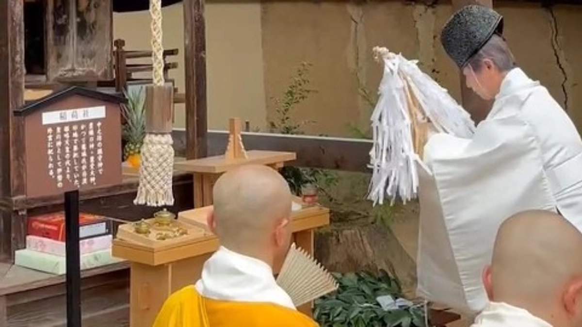 修繕完成式が行われました