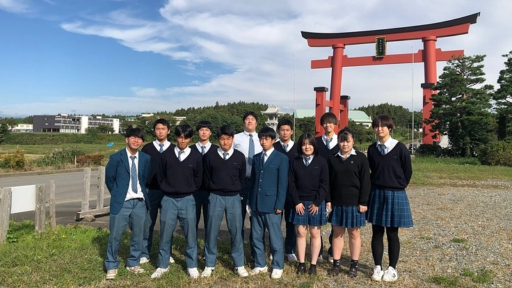 羽黒山杉並木を後世に残したい！～羽黒高校プロジェクトスタディ～