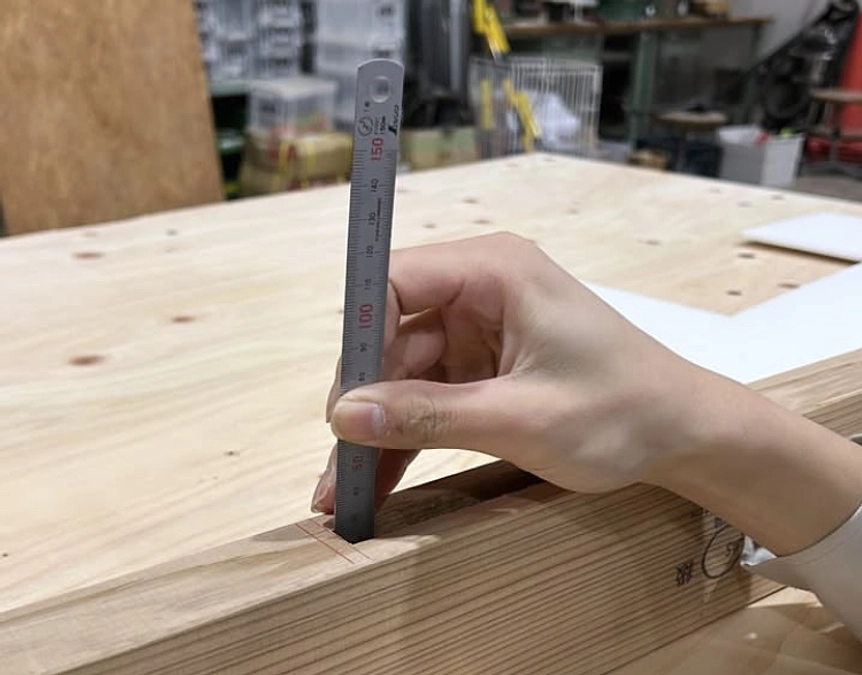 シンボルツリー製作の様子