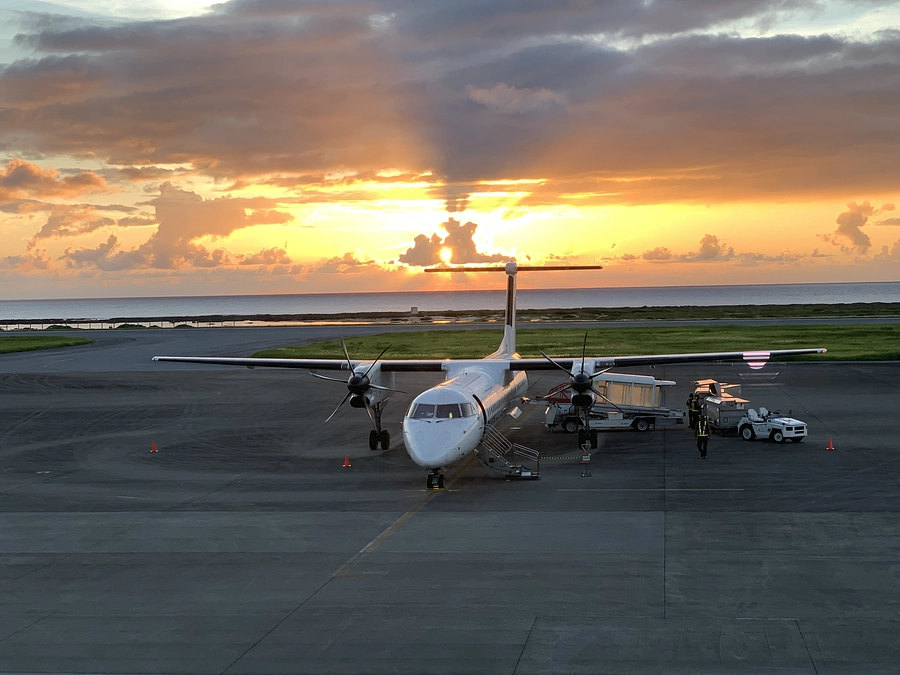 沖縄　久米島から東京へ✈