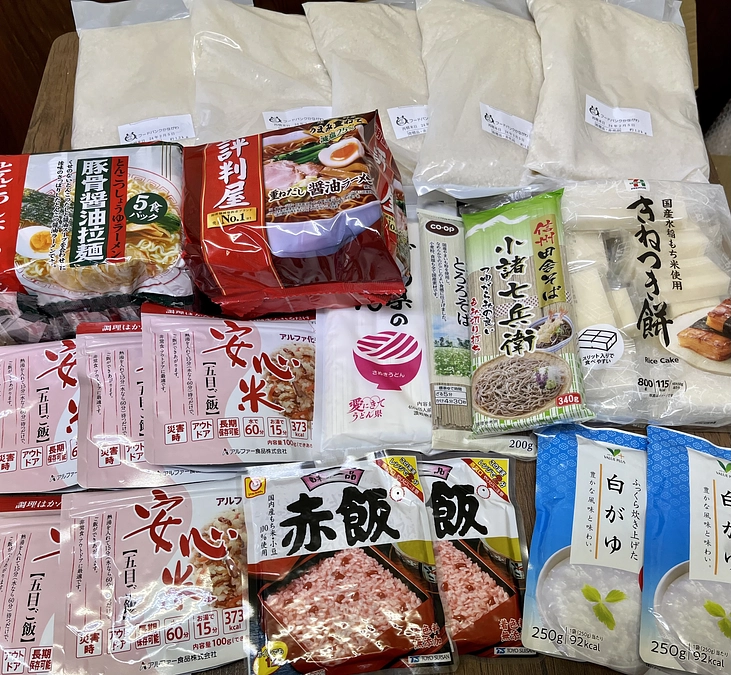 1月、2月度食料支援活動＆支援品の御礼