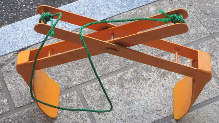 30㎏の米袋専用吊具の制作及び販売