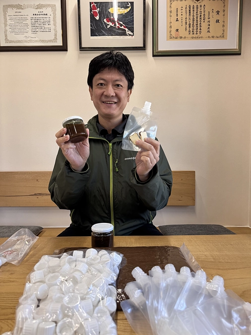 MJの充填機、テストに入ります！