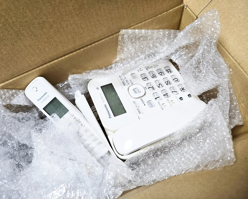 専用回線用の電話機を購入しました。