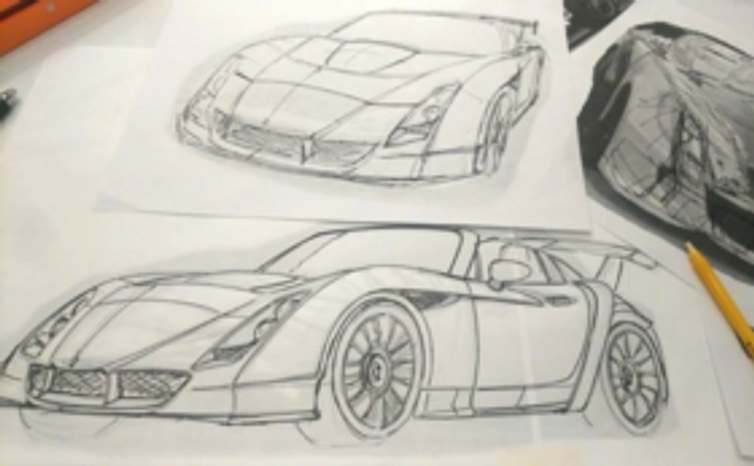 代表佐野によるあなたのためのクルマのスケッチ