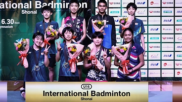 【国際バドミントンU16庄内】未来の世界チャンピオンを応援しよう！ のトップ画像