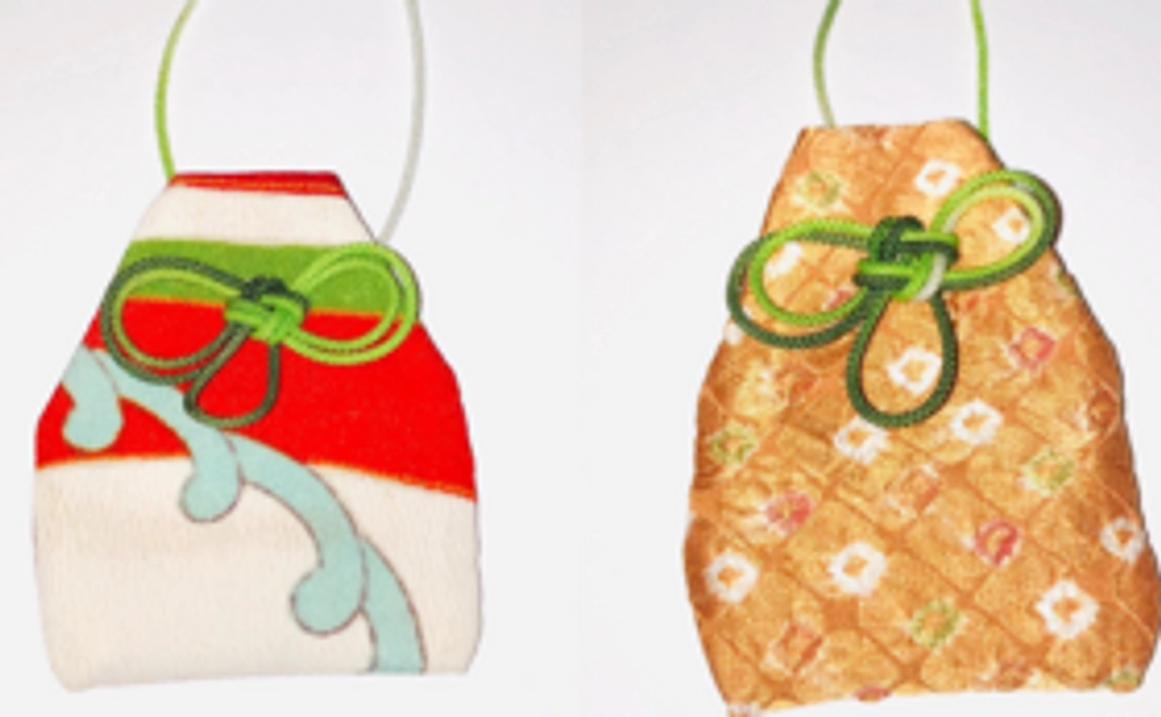 手作りお守り袋1点＆ポケットティッシュケース