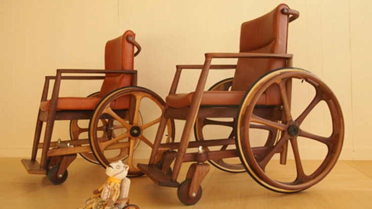 木の限界に挑む！温かくて素敵な『木の車椅子』を作りたい！