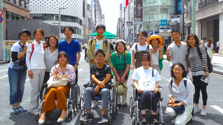 “ゆめ旅”学生企画☆ボッチャで一歩！車いす1万人プロジェクト