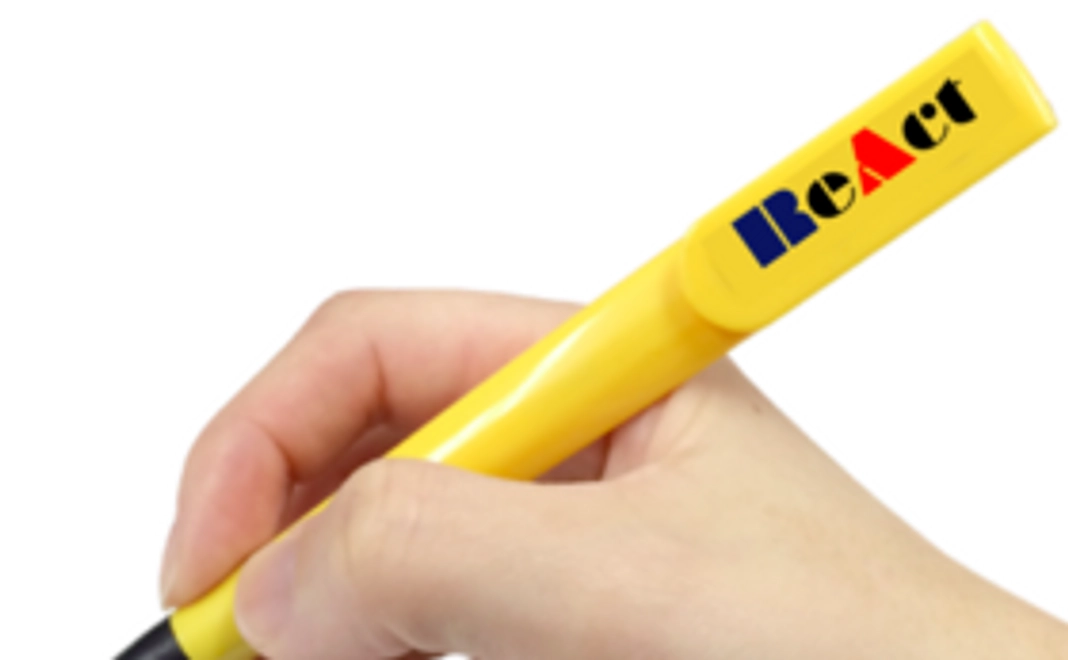 ReActロゴ入りボールペン