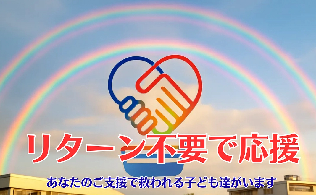 リターン不要で応援してくださる方①