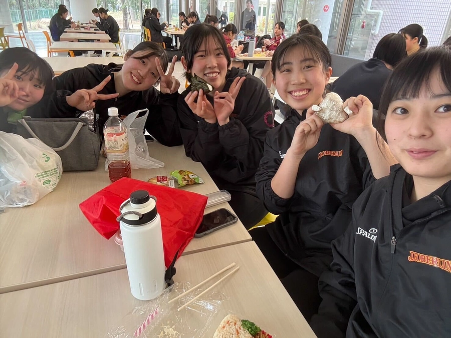 春キャンプ５日目のお昼休憩！！！