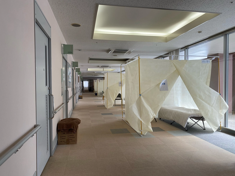 1月16日（水）の状況報告2 　穴水・介護医療院 恵寿鳩ヶ丘