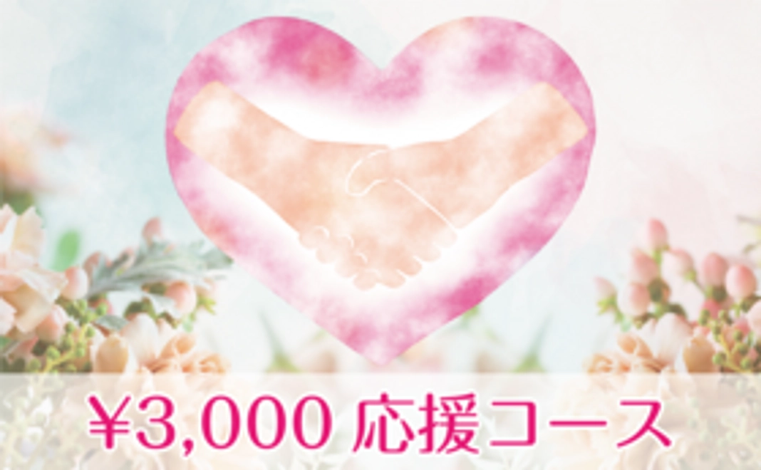 3,000円|応援コース