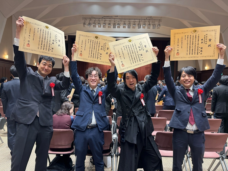 令和7年度科学技術分野の文部科学大臣表彰を受賞しました。