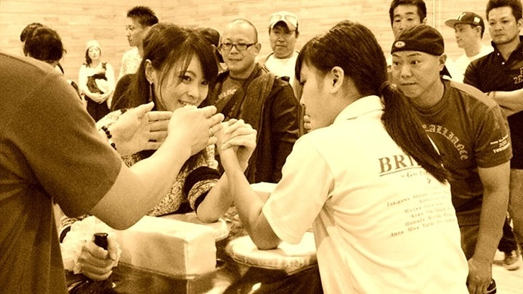 アームレスリングをメジャースポーツに昇格させたい！