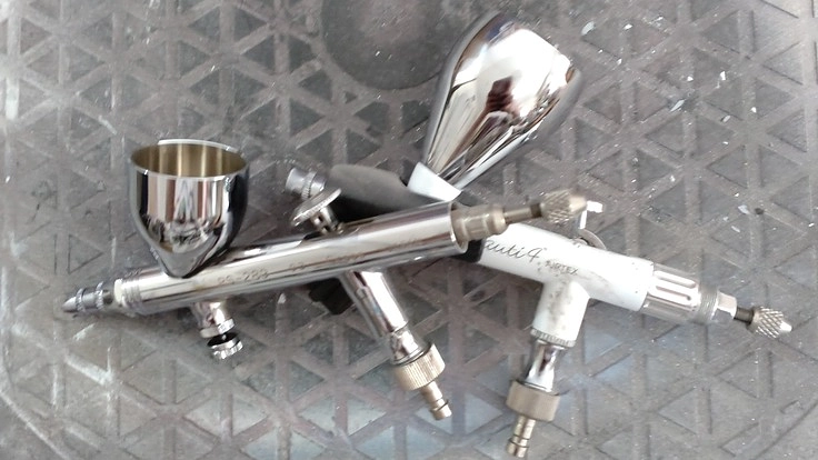 エアブラシアートを続けたい