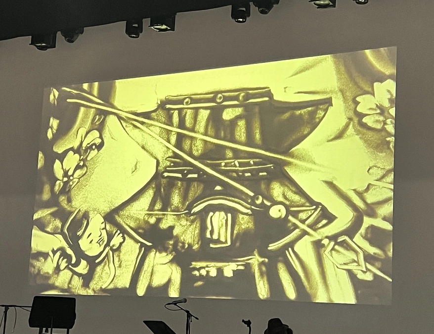 トピックス：11/3熊本城ホールでのサンドアートにて、交響曲「蘇」（主に第四楽章）が使用されました!