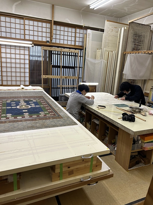 北斗曼荼羅修復状況