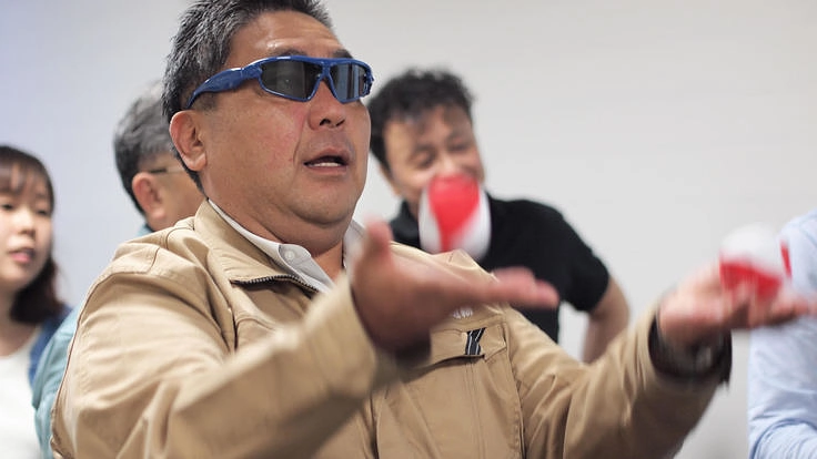 高齢化が進む今だから、交通事故を防ぐ目のトレーニングDVDを！