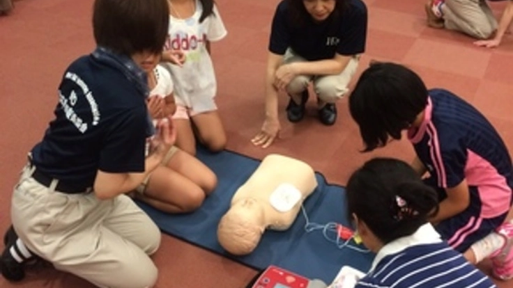 大切な命を守るため、子どもたちに向けた救命講習会を開催！