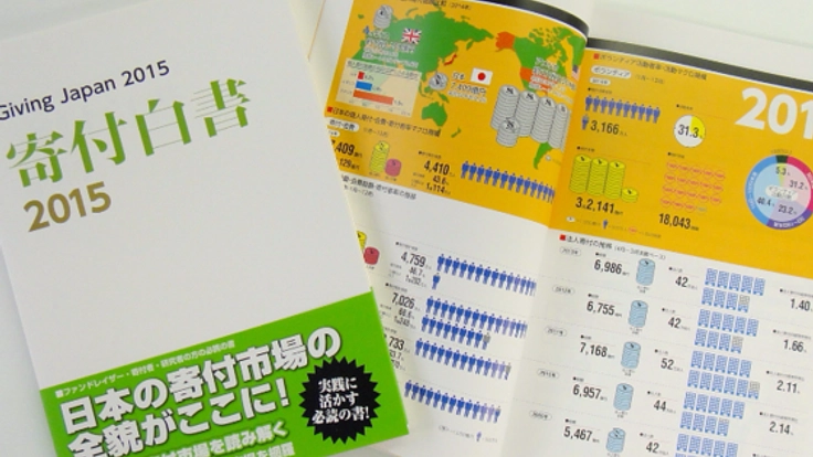 健全な寄付文化の発展のために、「寄付白書2017」を発行したい