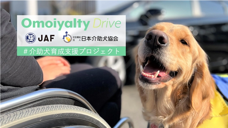 介助犬育成支援プロジェクト！思いやりある交通社会への道をみなさまと