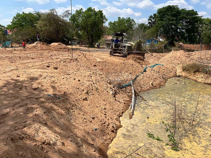 【大型トラック100台分】土砂の運搬を完了