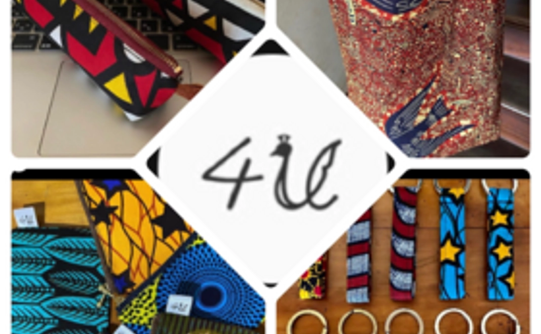 アフリカ布を使った商品(4U)＆定期的な活動報告2