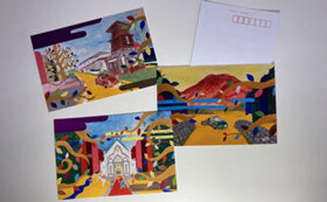 ポストカード(直筆で感謝メッセージ)