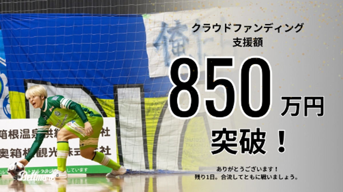 【残り1日】850万円突破！全員で達成へ｜応援コメント紹介②